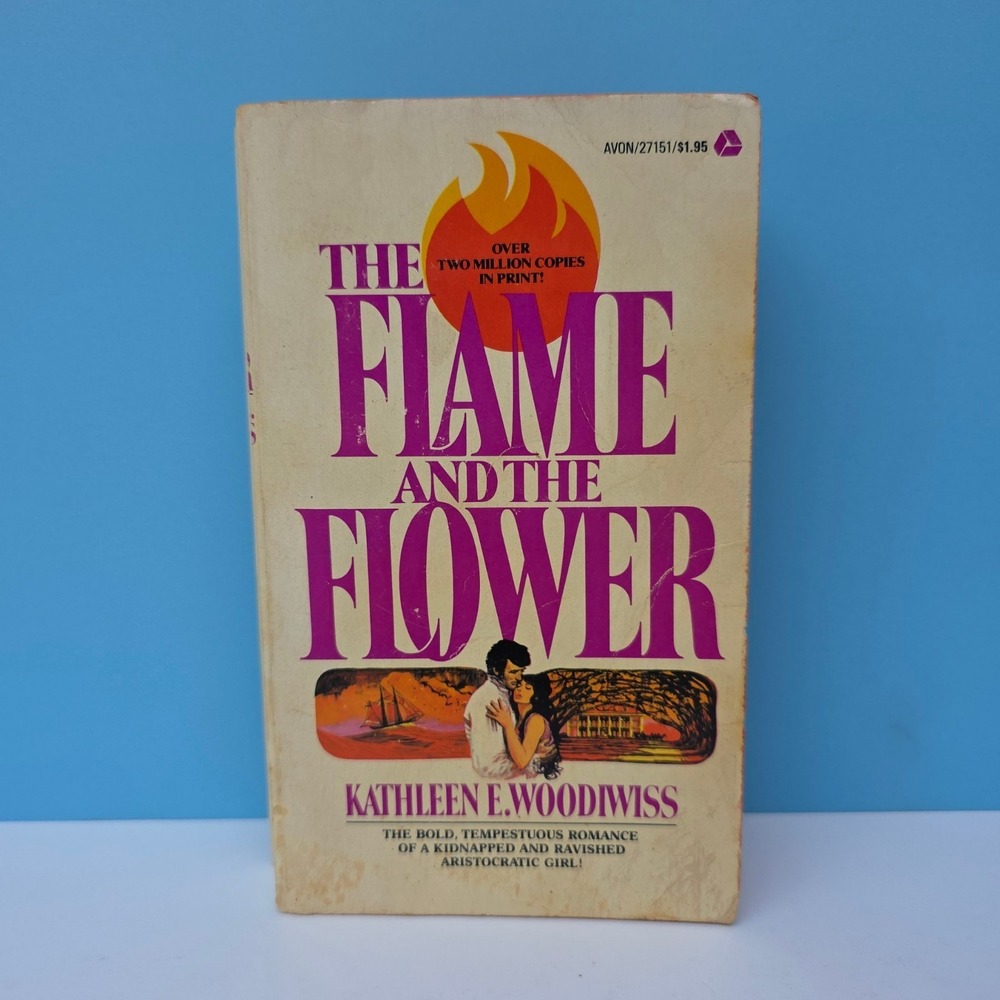 The Flame and The Flower By Kathleen E Woodiwiss 1972 Vintage Paperback